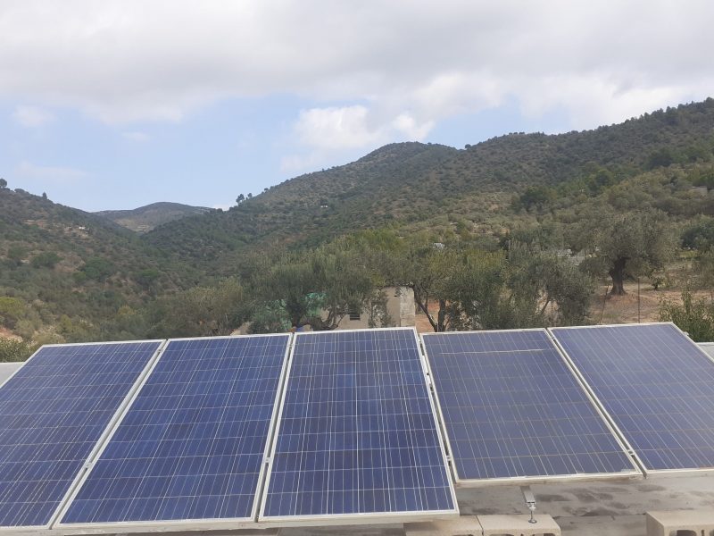 Fotovoltaica aislada de red Olesa 2